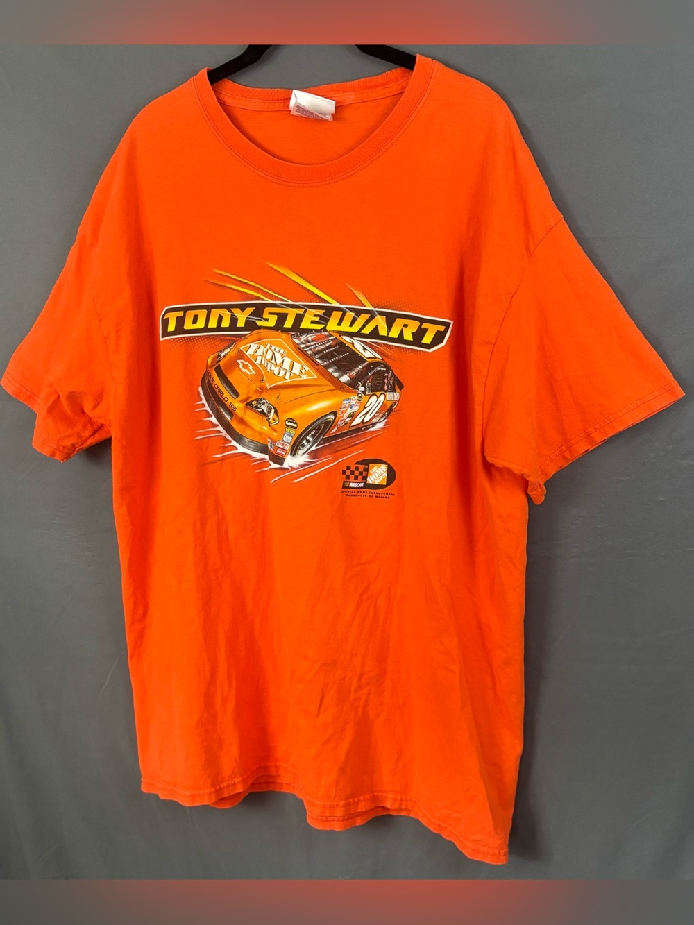 Vintage | Chase Authentics Tony Stewart Racing Tee | Orange | Size XL |